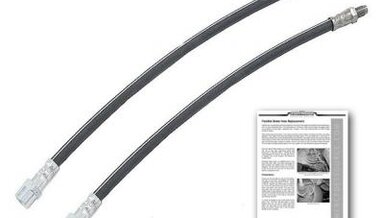 123 126 Rear Brake hose set 