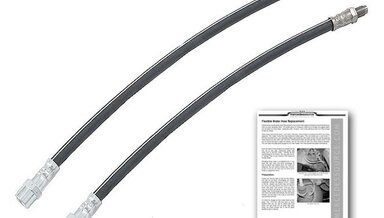 123 126 Front Brake hose set