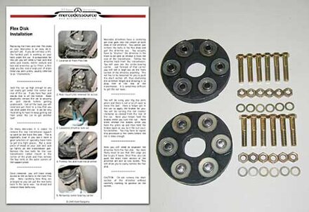 123 Front/Rear Driveline Flex Disc Kit (NON TURBO) new